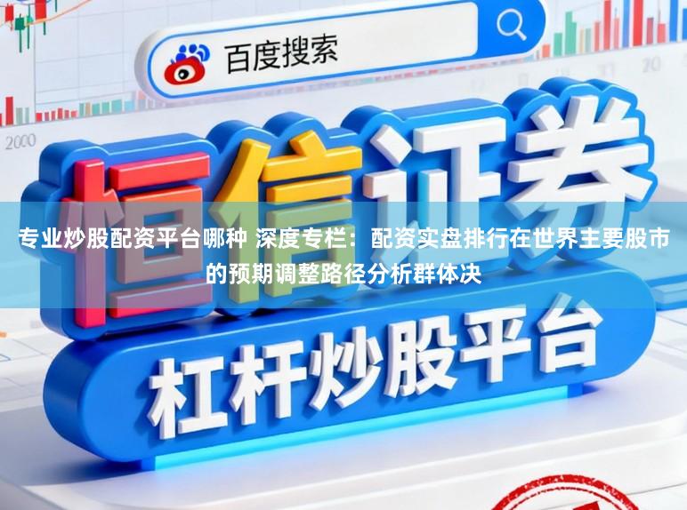专业炒股配资平台哪种 深度专栏：配资实盘排行在世界主要股市的预期调整路径分析群体决