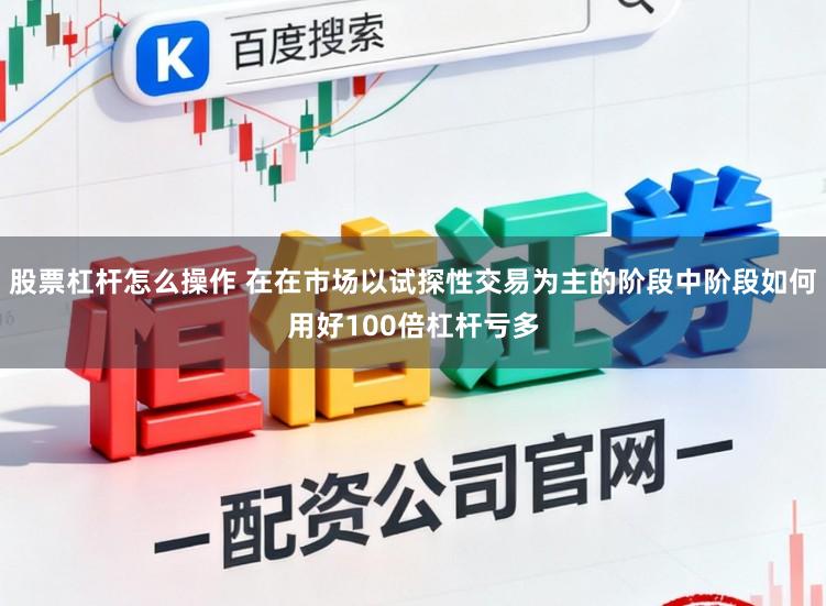 股票杠杆怎么操作 在在市场以试探性交易为主的阶段中阶段如何用好100倍杠杆亏多